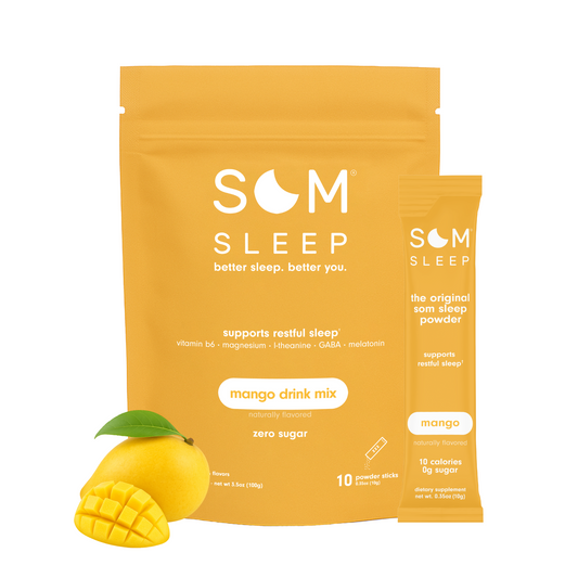 Som Sleep Powder Drink Mix · Mango