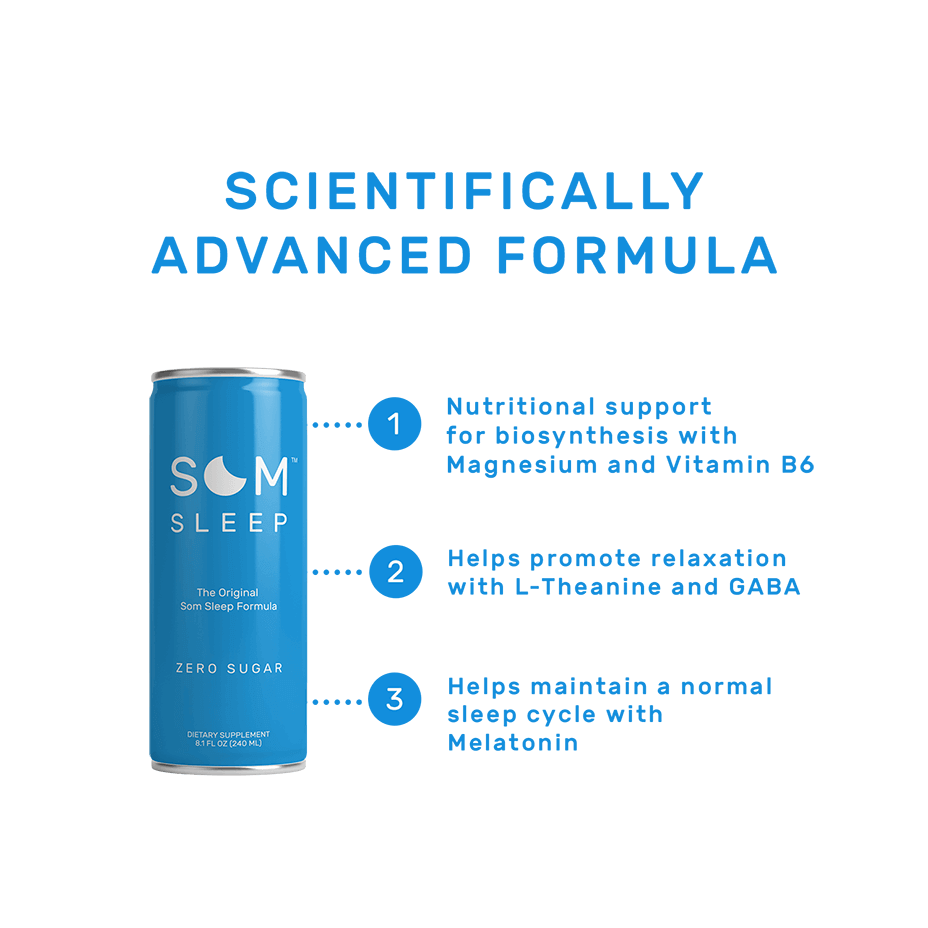 Som Sleep Zero Sugar 24 Pack