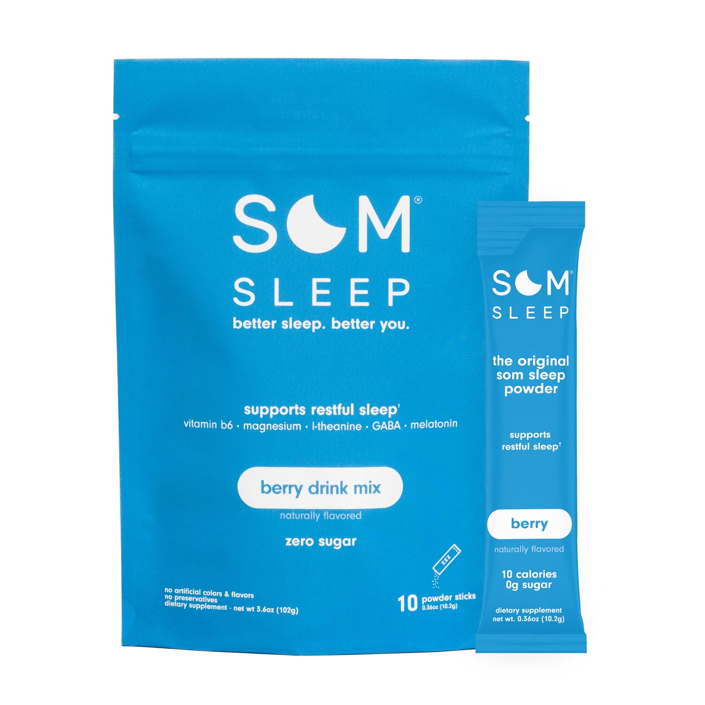 Som Sleep Berry 10-Pack Pouch