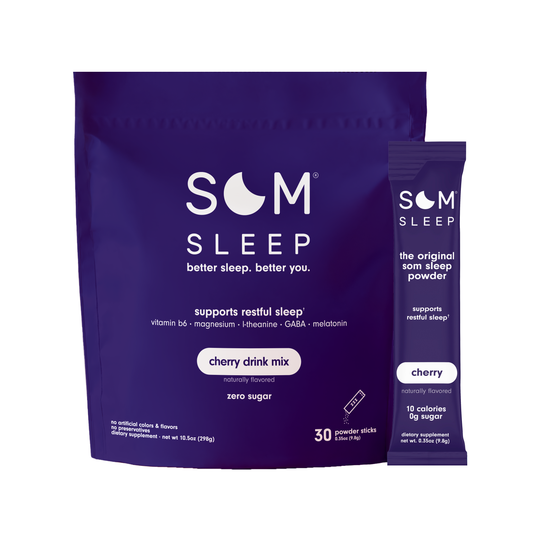 Som Sleep Powder Drink Mix · Cherry · 30-Pack