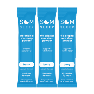 Berry Sleep Powder Drink Mix with Magnesium and Melatonin - Som Sleep
