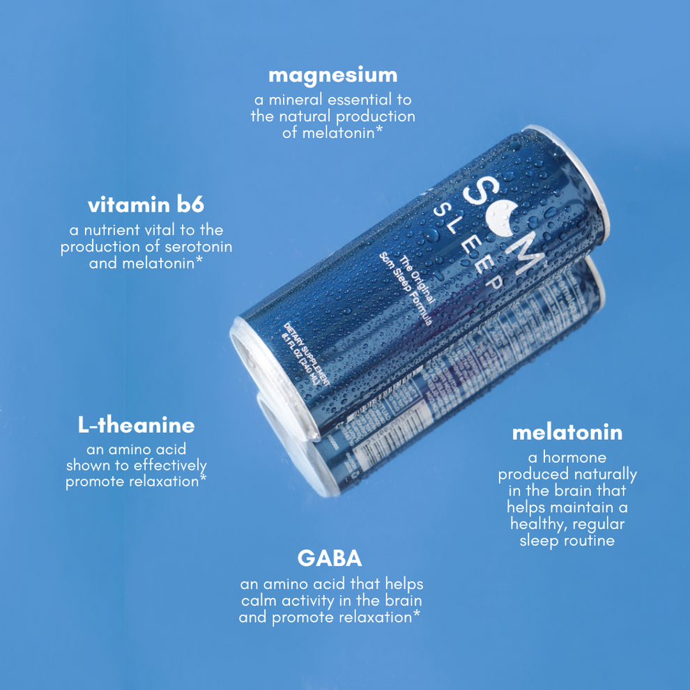 Som Sleep Original 24 Pack Functional Sleep Drink Som Sleep
